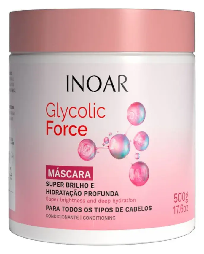 Inoar Glycolic Force Mask Intensive Hair Treatment 500g
