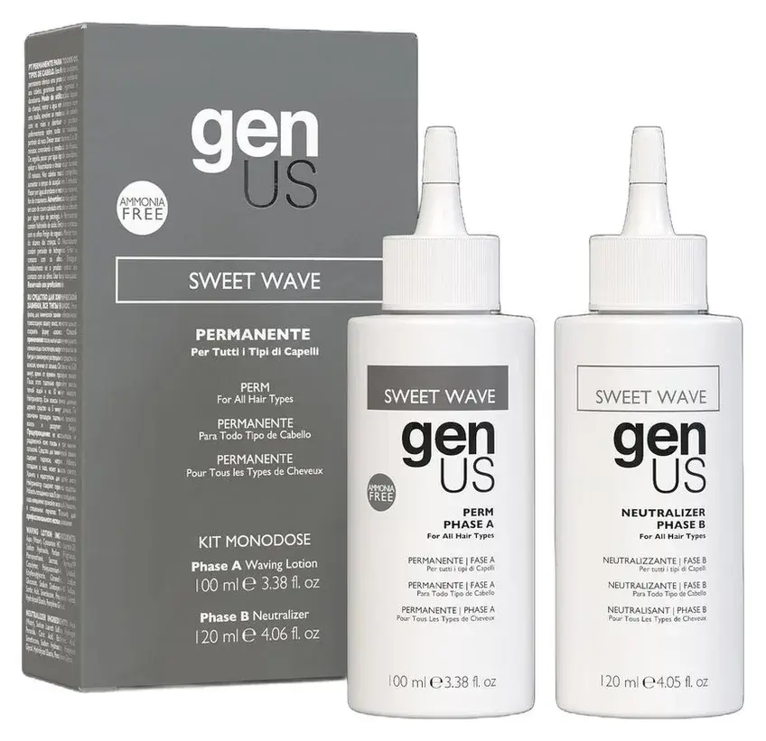 Genus Sweet Wave Hair Perm Kit 2-Phase Set