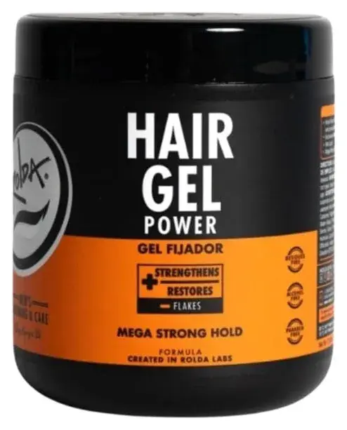 Rolda Power Strong Hold Hair Gel for Men 17.6 oz