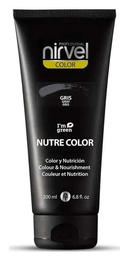 Nirvel Nutre Color Semi-Permanent Hair Treatment Grey 6.8 fl oz