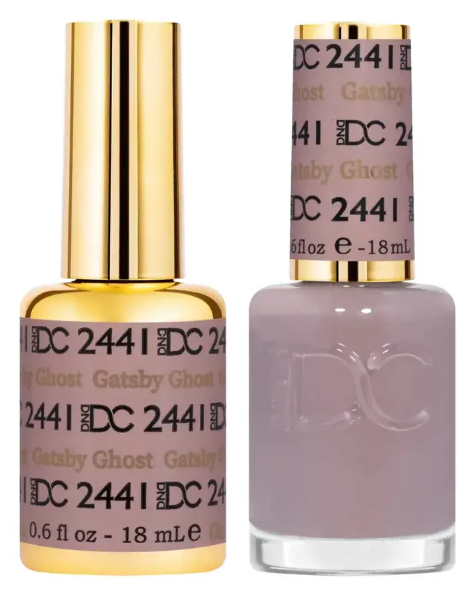 DND DC Gel & Lacquer Duo Gatsby Ghost #2441