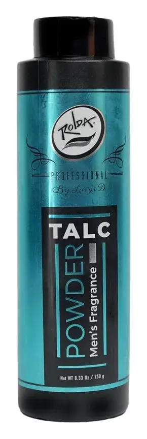 Rolda Barber Talc Powder & Post-Shave Cooling Dust for Men 8.33 oz