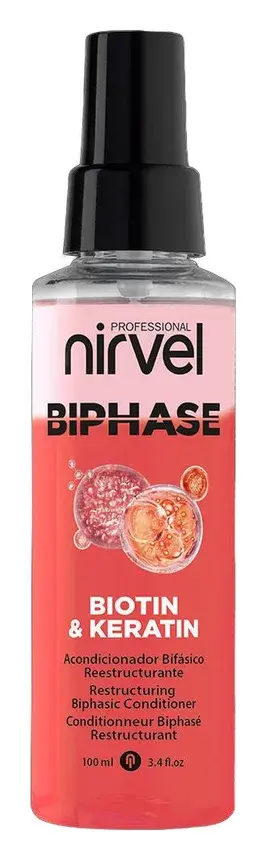 Nirvel Professional Biphase Biotin & Keratin Hair Conditioner 3.4 fl oz
