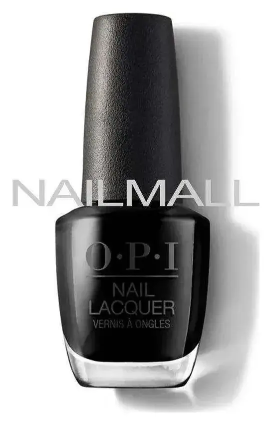 OPI Nail Lacquer Black Onyx 0.5 oz NLT02