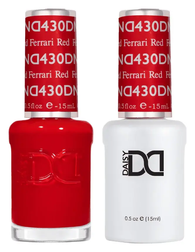 DND Gel & Lacquer Duo Ferrari Red #430