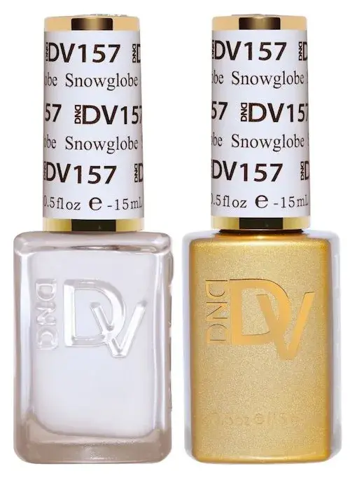DND DIVA Gel & Lacquer Duo Snowglobe #157
