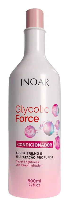 INOAR Glycolic Force Conditioner Deep Hydration Repair 27 fl oz