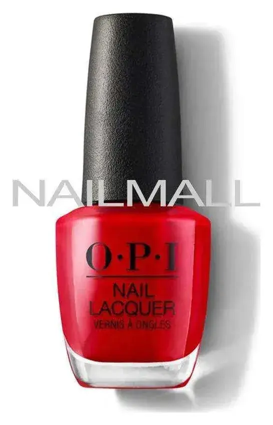 OPI Nail Lacquer Big Apple Red 0.5 oz NLN25