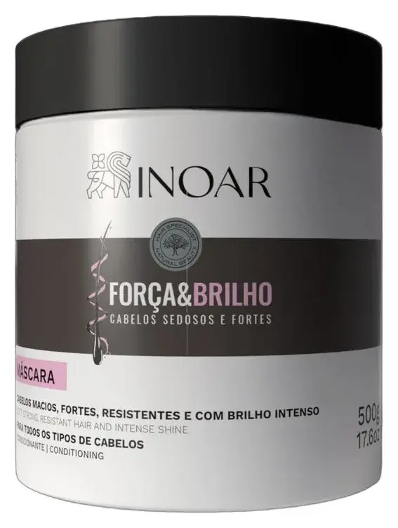 Inoar Strength & Shine Deep Hydration Hair Mask 500g