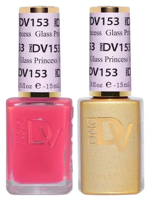 DND DIVA Gel & Lacquer Duo Glass Princess #153