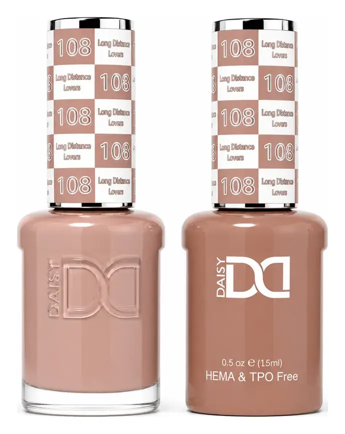 DND Gel & Lacquer Duo Long Distance Lovers #108