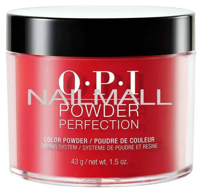 OPI Powder Perfection Dip Powder Color So Hot It Berns 1.5 oz DPZ13