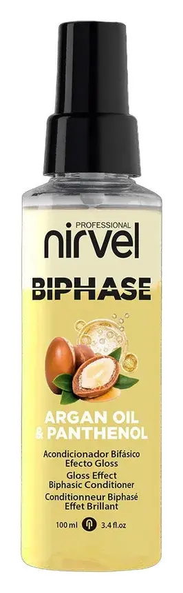 Nirvel Professional Biphase Argan Oil & Panthenol Hair Conditioner 100ml