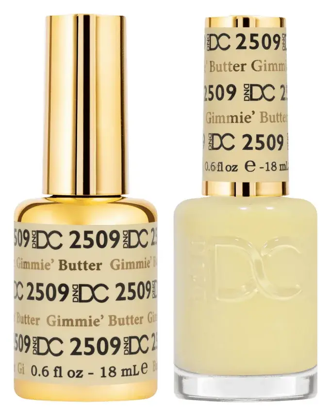 DND DC Gel & Lacquer Duo Gimmie' Butter #2509