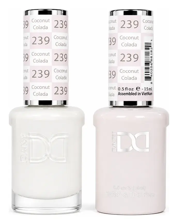 DND Gel & Lacquer Duo Coconut Colada #239