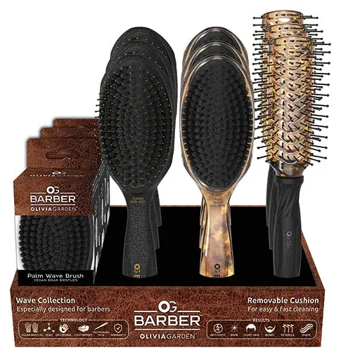 Olivia Garden OG Barber Wave Brush