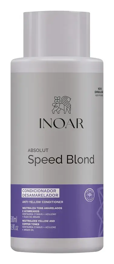 INOAR Absolut Speed Blond Conditioner Argan Oil 16.9 fl oz