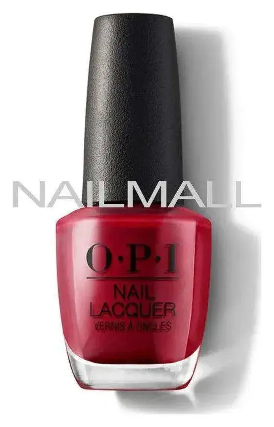 OPI Nail Lacquer OPI Red 0.5 oz NLL72