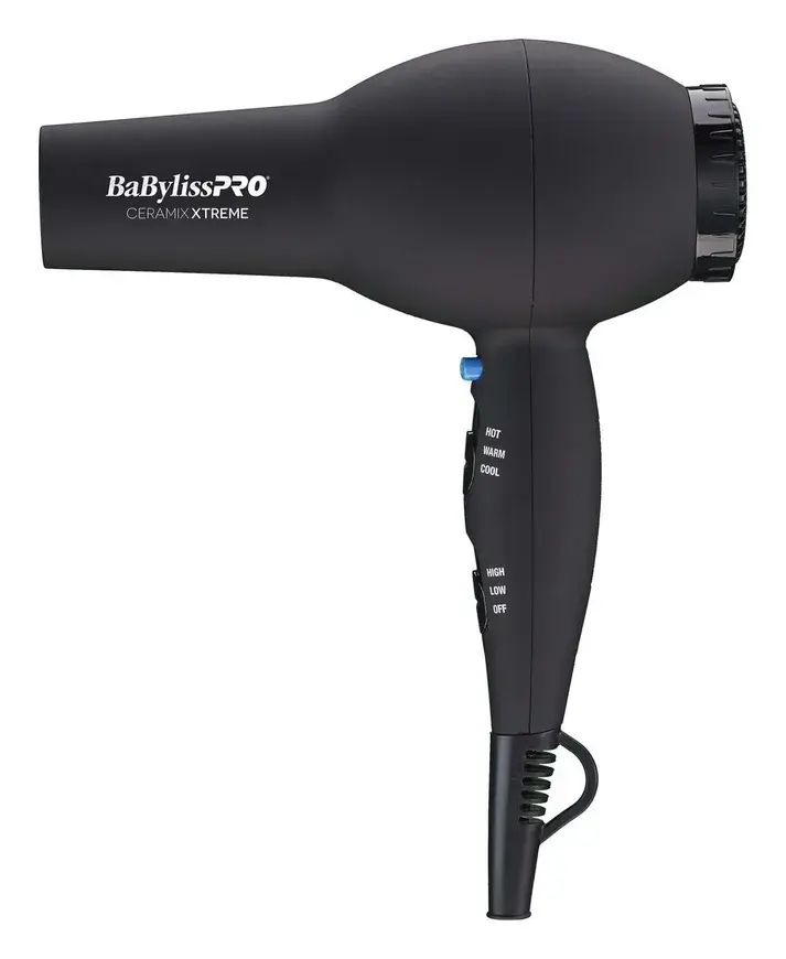 BaBylissPRO Ceramix Xtreme Professional Ceramic Ionic Dryer 2000W Black BX2000