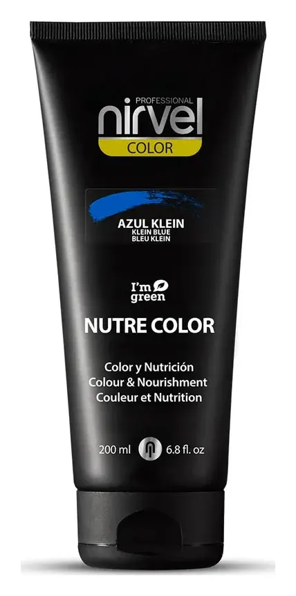 Nirvel Nutre Color Semi-Permanent Hair Dye Klein Blue 6.7 fl oz