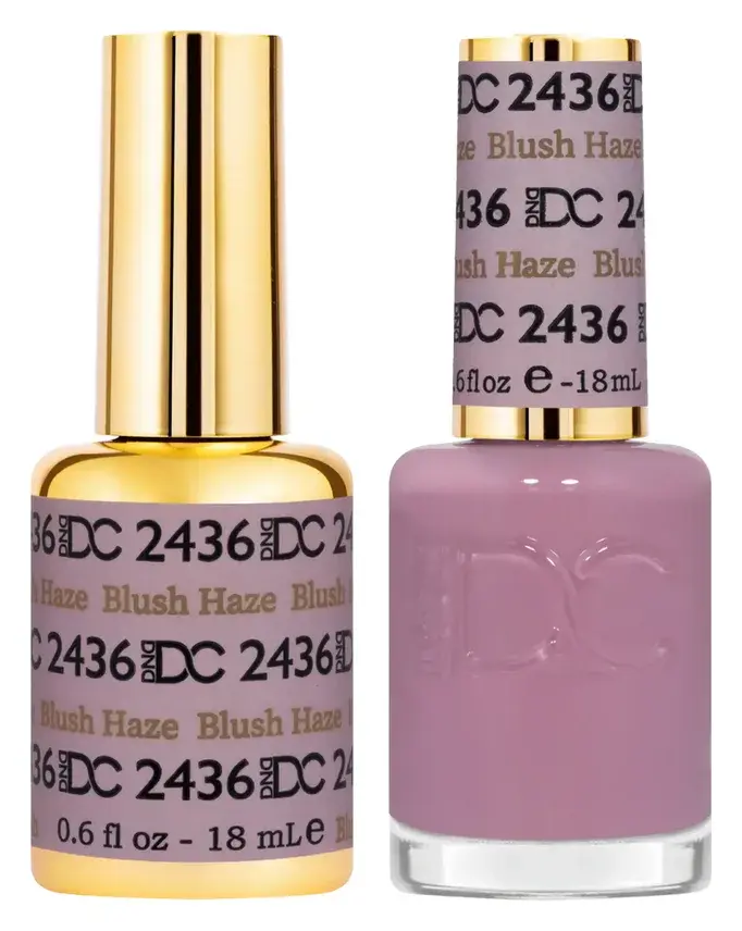 DND DC Gel & Lacquer Duo Blush Haze #2436