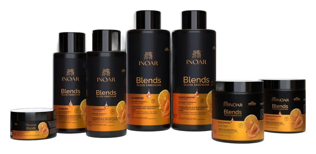 Inoar Blends Collection Antioxidant Hair Care Range Vegan