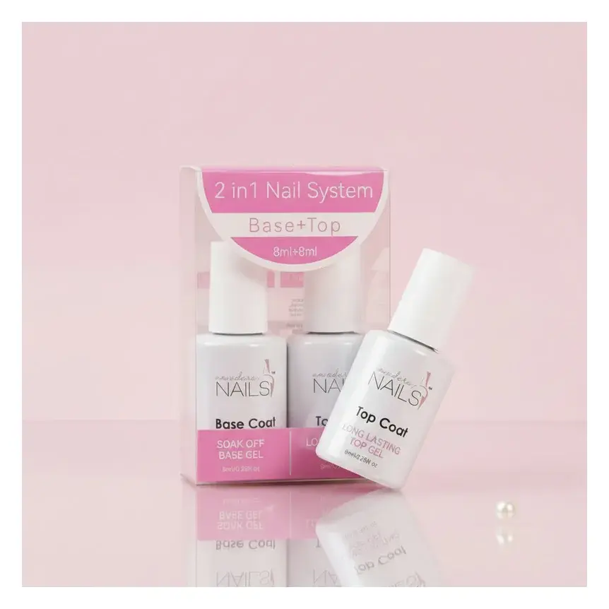 New Adara Duo Base & Top Coat Gel