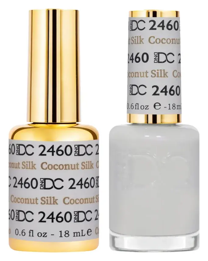 DND DC Gel & Lacquer Duo Coconut Silk #2460