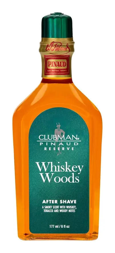 Clubman Reserve Whiskey Woods After Shave Lotion for Men 6 fl oz
