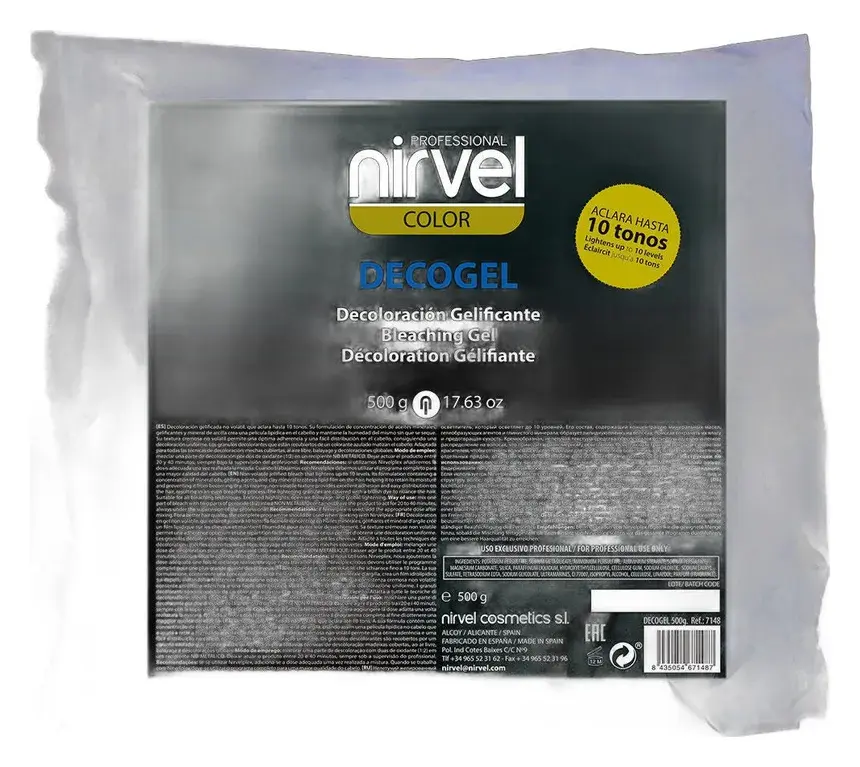 Nirvel Professional Decogel Non-Volatile Bleaching Gel 500g
