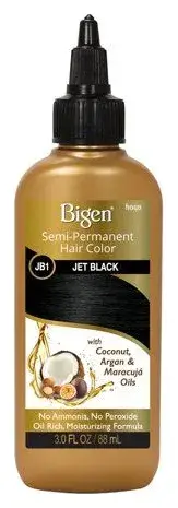 Bigen Semi-Permanent Hair Color Jet Black JB1