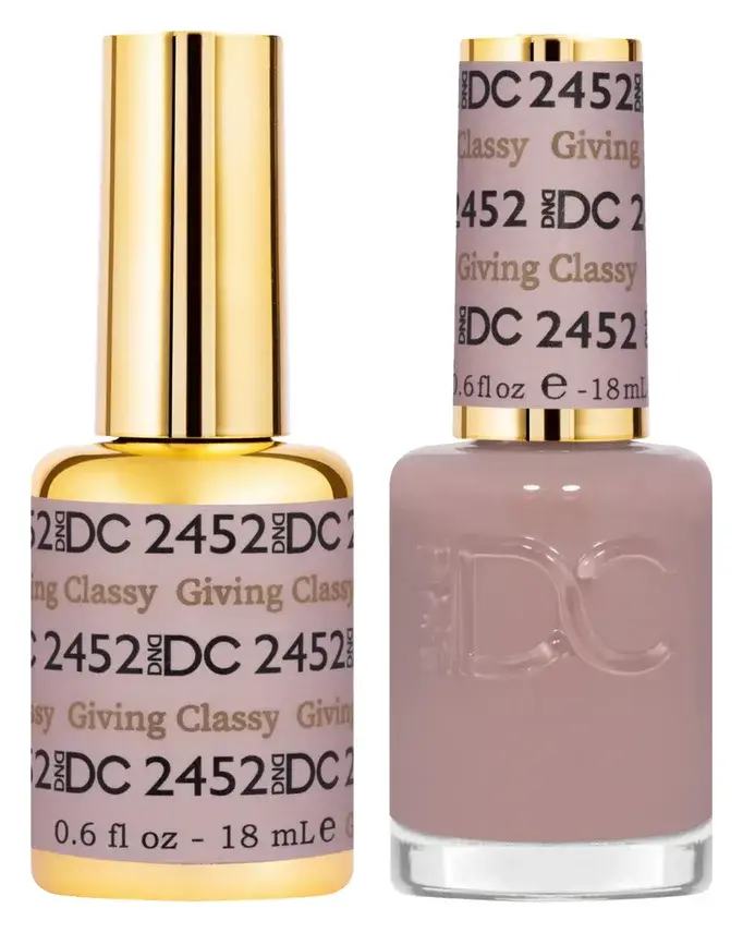 DND DC Gel & Lacquer Duo Giving Classy #2452