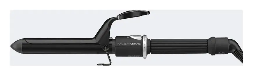 BaBylissPRO Porcelain Ceramic Spring Curling Iron 1 1/4" BP125SUC