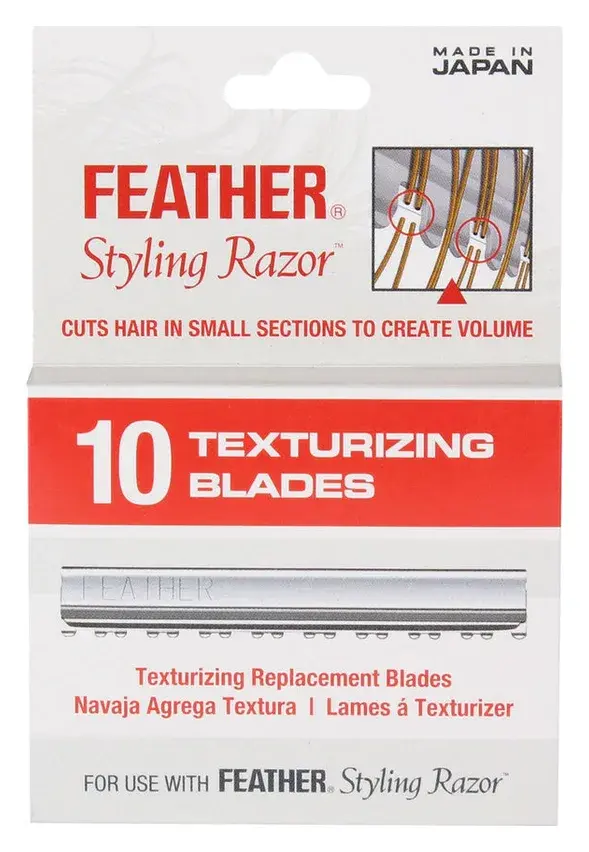 Feather Texturizing Blades