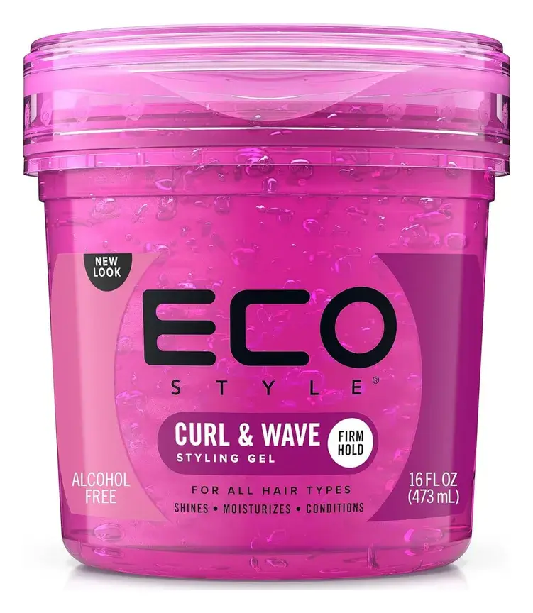 Eco Style Curl and Wave Styling Gel Moisturizing Flake Free