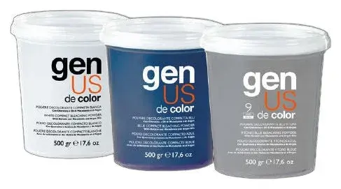 Genus Compact Bleaching Powder 500g Hair Lightening Formula