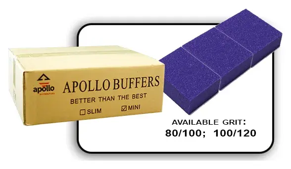 Mini Buffer 2-Way Purple/White 80/100