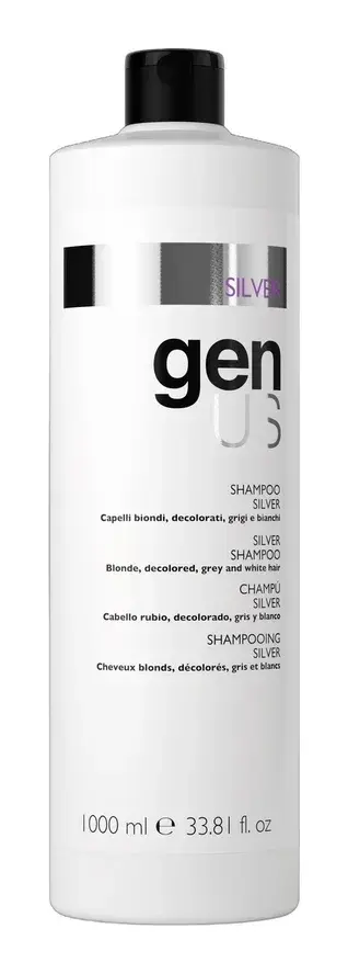 Genus Silver Shampoo for Blonde and Grey Hair 1000ml
