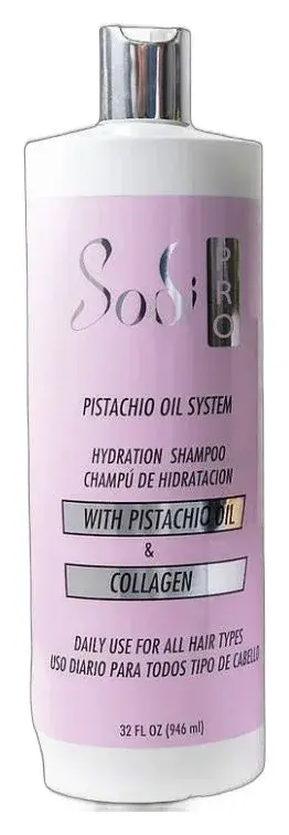Sodipro Hydration Shampoo with Pistachio Oil and Collagen