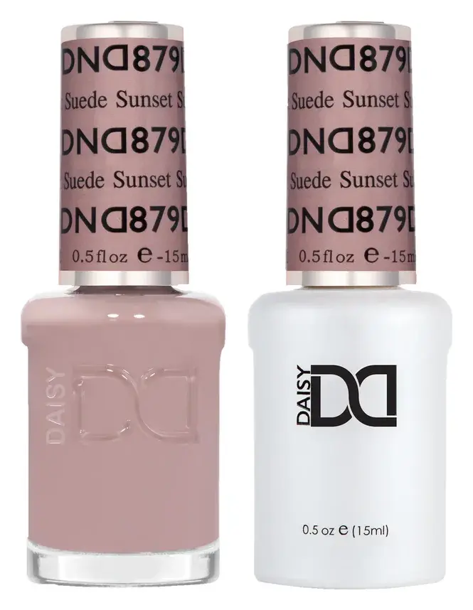 DND Gel & Lacquer Duo Sunset Suede #879