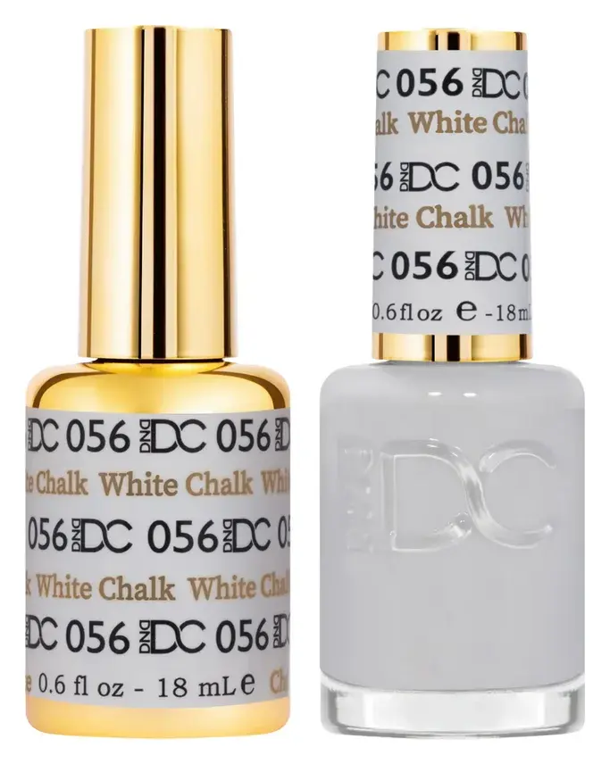 DND DC Gel & Lacquer Duo White Chalk #056