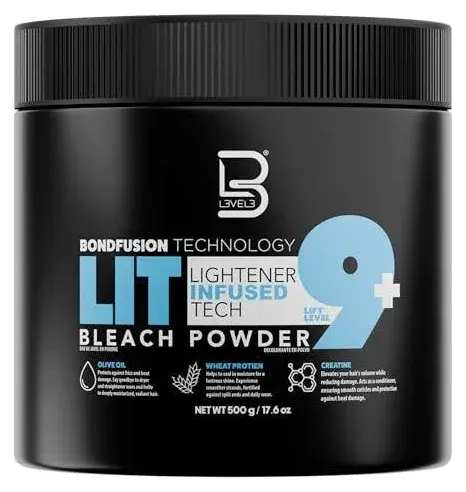 L3VEL3 Lit Bleach Powder Level 9+ 500g