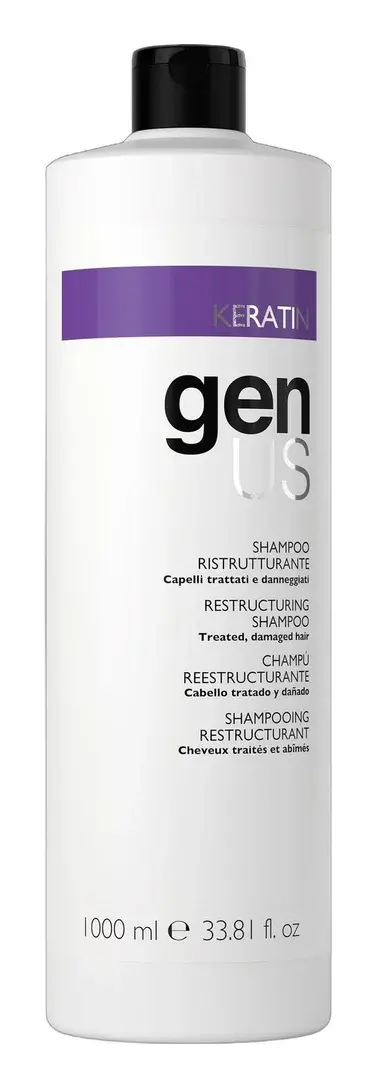 Genus Keratin Restructuring Shampoo for Damaged Treated Hair