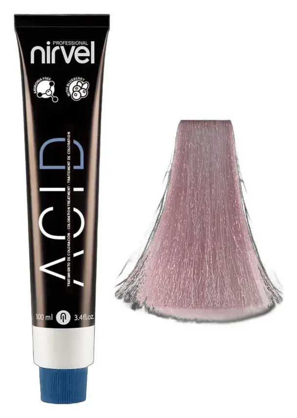 Nirvel Professional ACID Hair Coloring Cream Acidic pH 9/25 Rosse 100ml