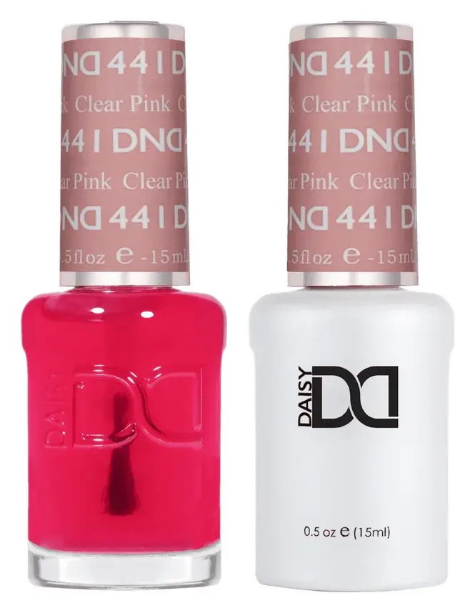 DND Gel & Lacquer Duo Clear Pink #441