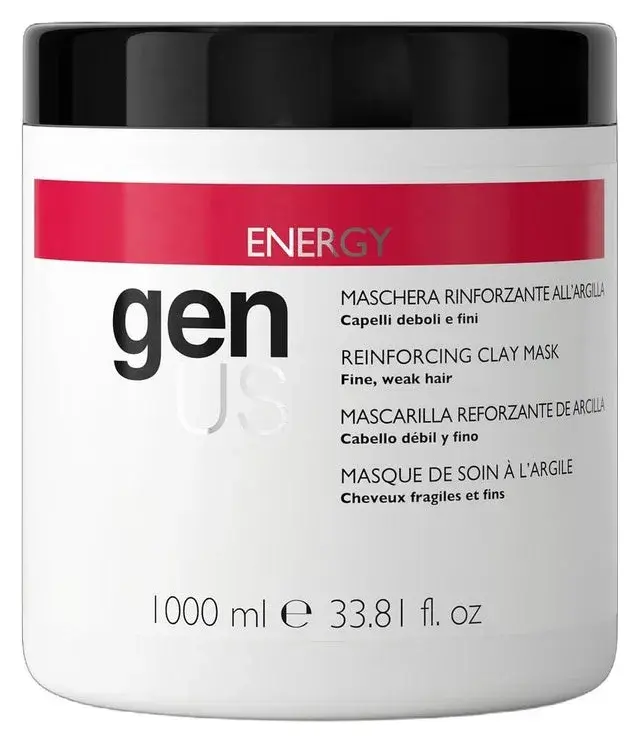 Genus Energy Mask Reinforcing Clay Hair Treatment 1000ml