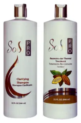 Sodipro Reconstructor Thermal Treatment Kit 1L Keratin System