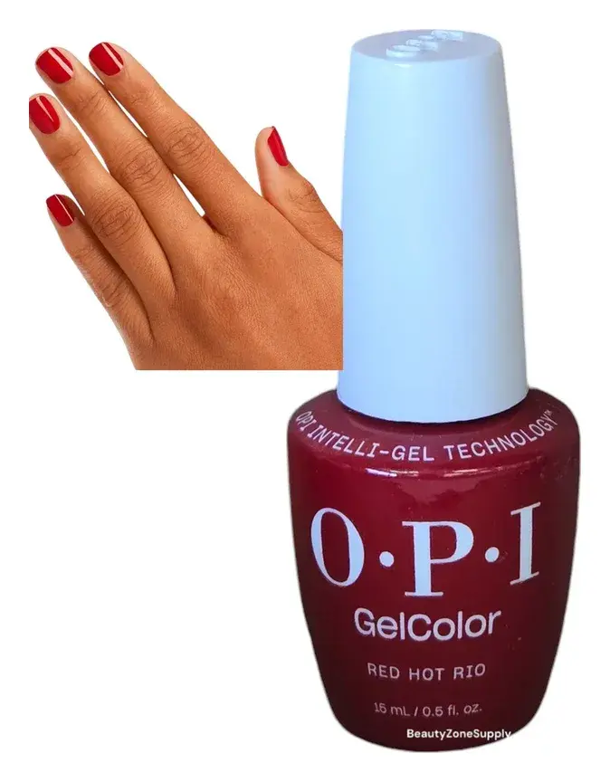 OPI GelColor Red Hot Rio 0.5 oz GCA70