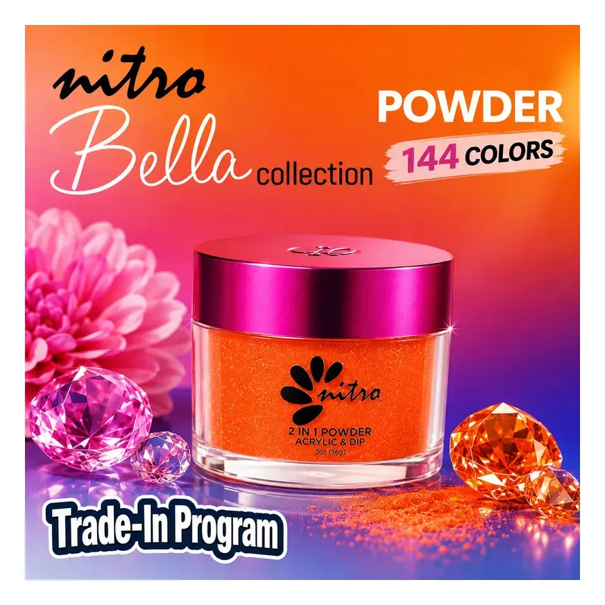 Nitro Bella Collection Dip & Acrylic Powder 2 oz