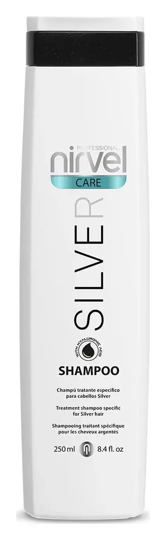 Nirvel Professional Silver Shampoo Moisturizing 250ml For Gray Hair